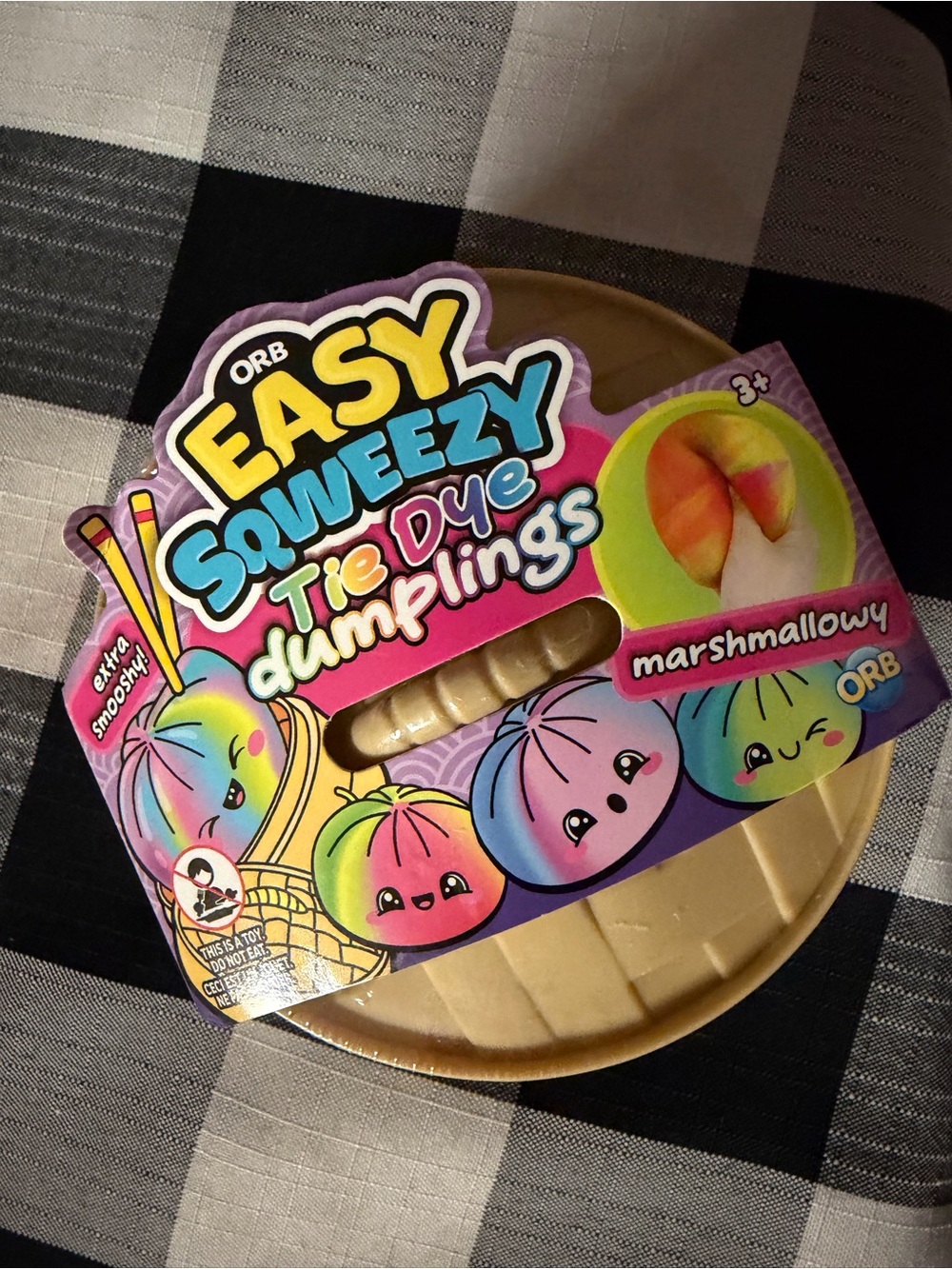 Orb Easy Squeezy Tie Dye Dumplings - Marshmallowy (Multicolor)